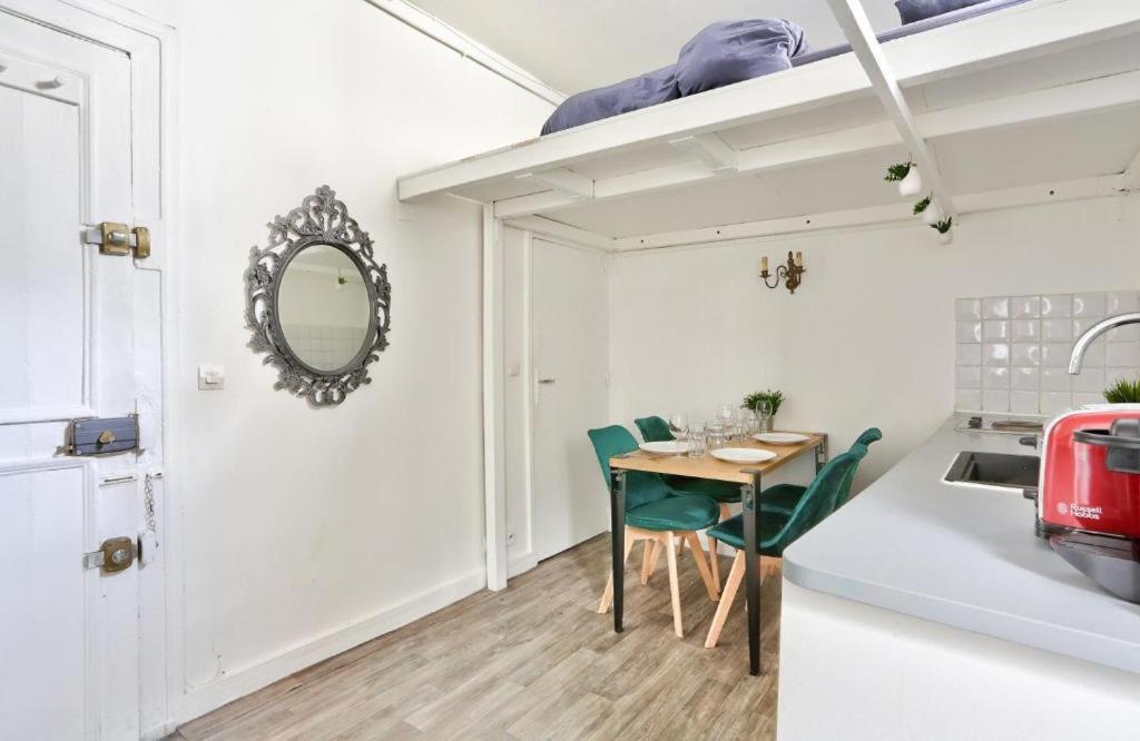פריז Appartement Quartier Dans Le Marais Hotel De Ville מראה חיצוני תמונה